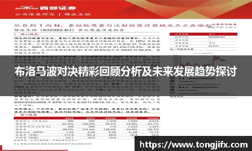 布洛马波对决精彩回顾分析及未来发展趋势探讨